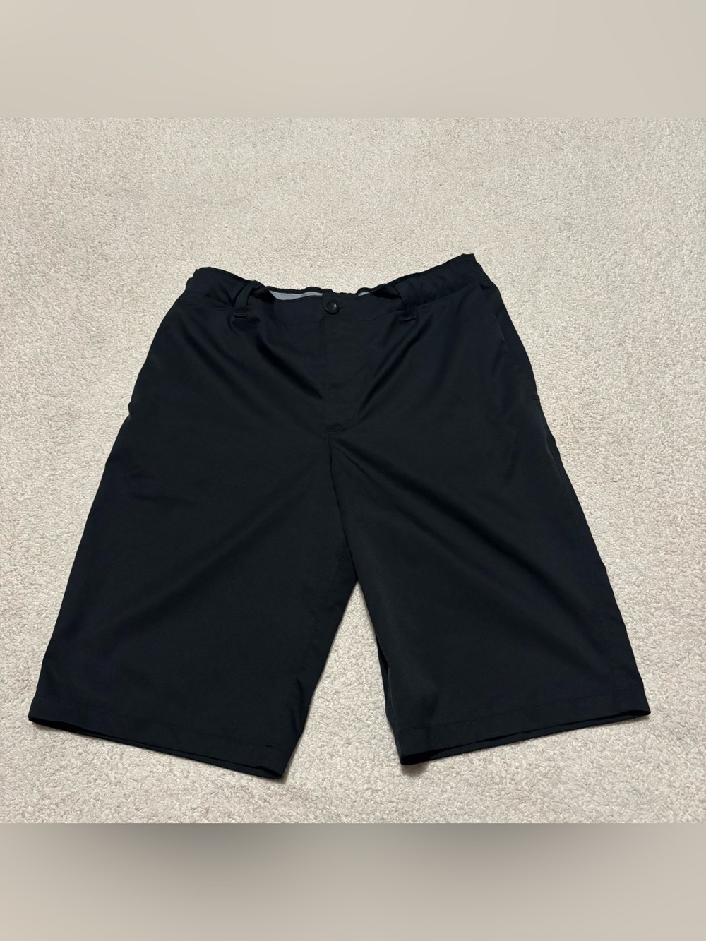Under Armour Black Kids' Athletic Shorts